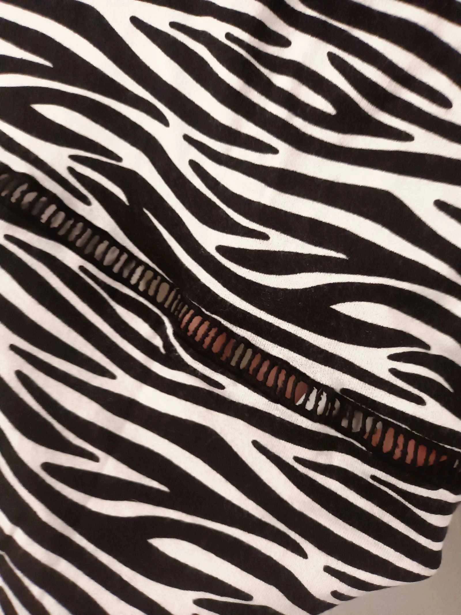 George zebra lange jurk, schouderloze T.S. – photo 5